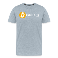 Load image into Gallery viewer, B Fabulous Bitcoin T-Shirt - heather ice blue
