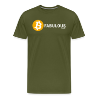 Load image into Gallery viewer, B Fabulous Bitcoin T-Shirt - olive green

