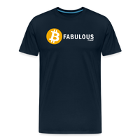 Load image into Gallery viewer, B Fabulous Bitcoin T-Shirt - deep navy
