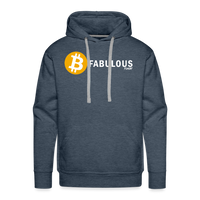 Load image into Gallery viewer, B Fabulous Bitcoin Hoodie Sweatshirt - heather denim
