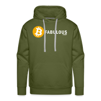 Load image into Gallery viewer, B Fabulous Bitcoin Hoodie Sweatshirt - olive green
