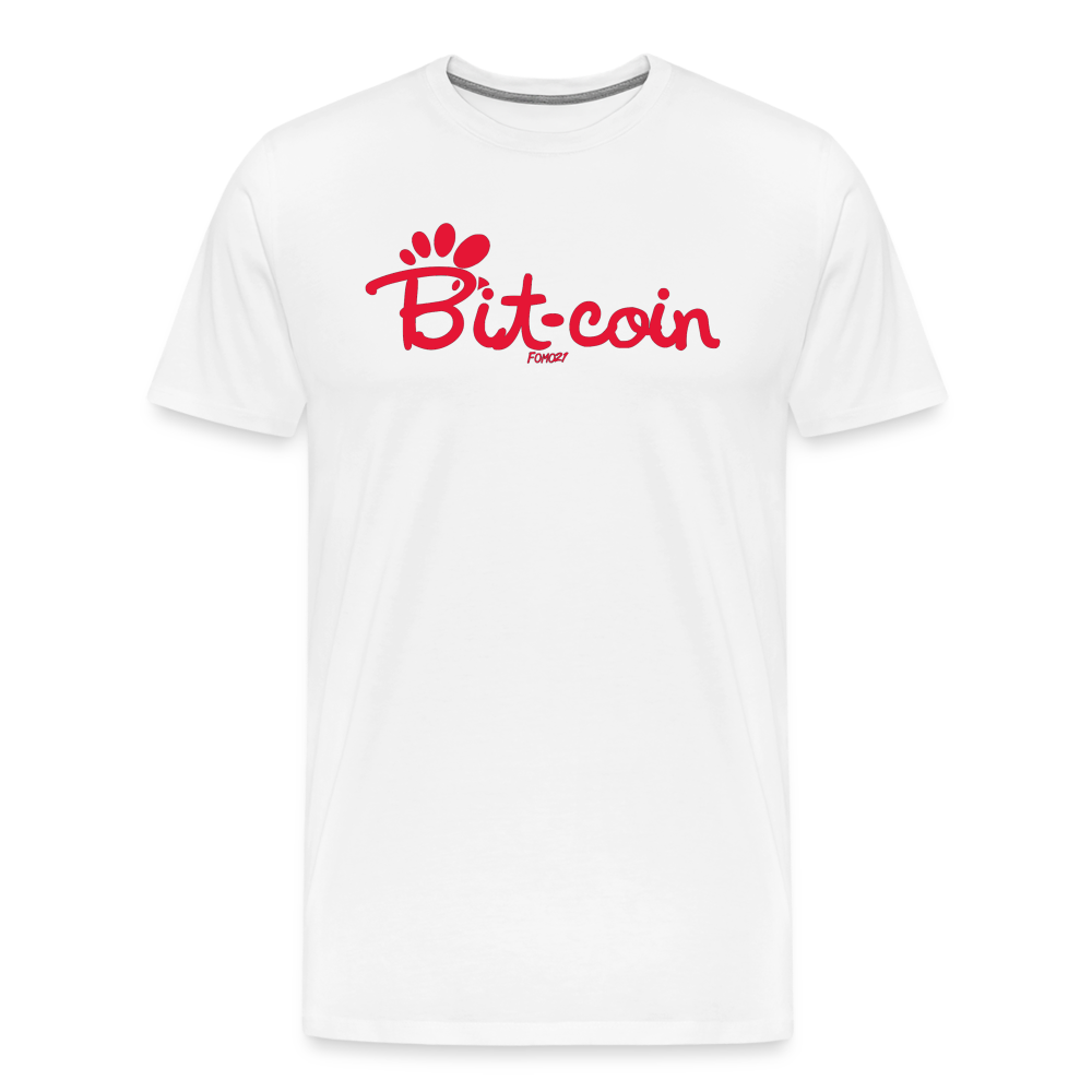 Bit-coin T-Shirt - white