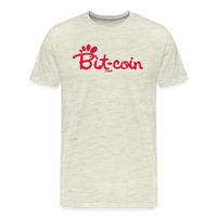Load image into Gallery viewer, Bit-coin T-Shirt - heather oatmeal
