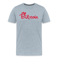 Load image into Gallery viewer, Bit-coin T-Shirt - heather ice blue
