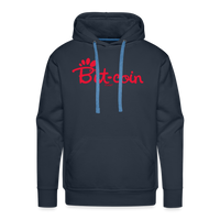 Load image into Gallery viewer, Bit-coin Hoodie Sweatshirt - navy
