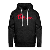 Load image into Gallery viewer, Bit-coin Hoodie Sweatshirt - charcoal grey
