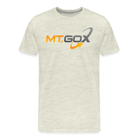 Load image into Gallery viewer, Mt. Gox Bitcoin T-Shirt - heather oatmeal
