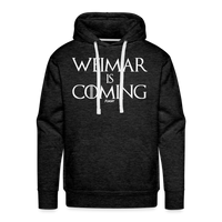 Load image into Gallery viewer, Weimar Is Coming Bitcoin Hoodie Sweatshirt - charcoal grey
