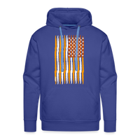 Load image into Gallery viewer, USA Bitcoin Flag Hoodie Sweatshirt - royal blue
