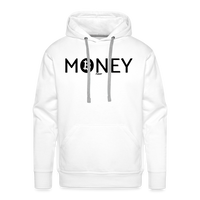 Load image into Gallery viewer, Money With Bitcoin B Hoodie Sweatshirt - white
