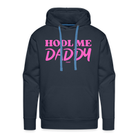 Load image into Gallery viewer, HODL Me Daddy Bitcoin Hoodie Sweatshirt - navy
