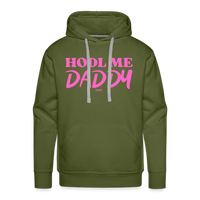 Load image into Gallery viewer, HODL Me Daddy Bitcoin Hoodie Sweatshirt - olive green
