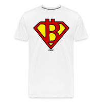 Load image into Gallery viewer, Super Bitcoiner Bitcoin T-Shirt - white
