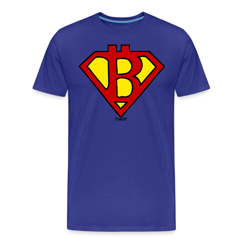 Super Bitcoiner Bitcoin T-Shirt - royal blue