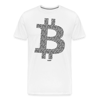 Load image into Gallery viewer, Bitcoin B QR Code T-Shirt - white
