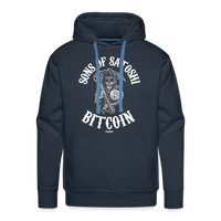 Load image into Gallery viewer, Sons of Satoshi Bitcoin Hoodie Sweatshirt - navy
