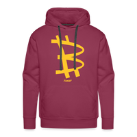 Load image into Gallery viewer, Old MacDonald Bitcoin Hoodie Sweatshirt - burgundy
