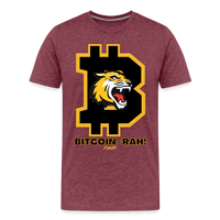 Load image into Gallery viewer, Bitcoin-RAH! T-Shirt - heather burgundy
