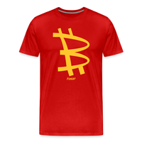 Load image into Gallery viewer, Old MacDonald Bitcoin T-Shirt - red
