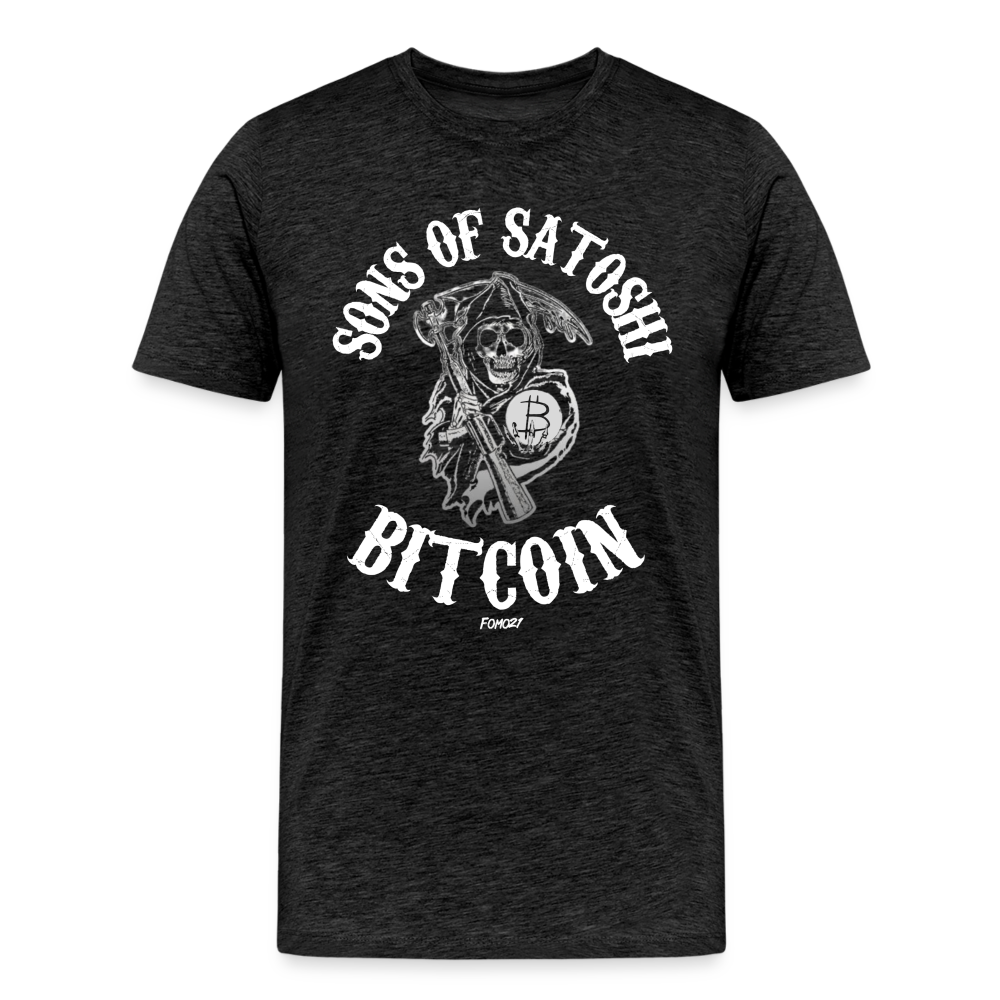 Sons of Satoshi Bitcoin T-Shirt - charcoal grey