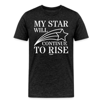 Load image into Gallery viewer, My Star Will Continue To Rise Bitcoin T-Shirt - charcoal grey
