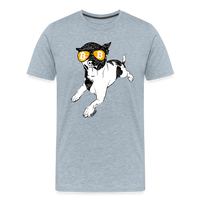 Load image into Gallery viewer, Bitcoin Is For The Chihuahuas T-Shirt - heather ice blue
