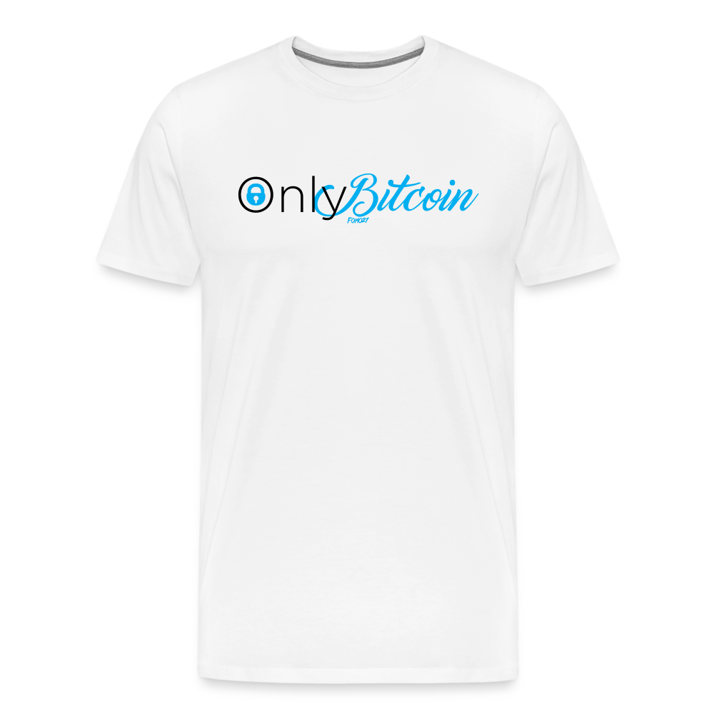 Only Bitcoin T-Shirt - white