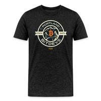 Load image into Gallery viewer, Portland BitDevs Bitcoin T-Shirt - charcoal grey
