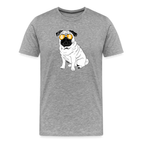 Load image into Gallery viewer, Bitcoin Is For The Pugs T-Shirt - heather gray
