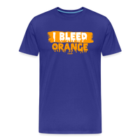 Load image into Gallery viewer, I Bleed Orange Bitcoin T-Shirt - royal blue
