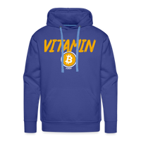 Load image into Gallery viewer, Vitamin B Bitcoin Hoodie Sweatshirt - royal blue
