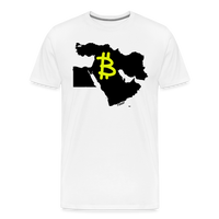 Load image into Gallery viewer, Bitcoin Middle East T-Shirt - white
