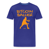 Load image into Gallery viewer, Bitcoin Baller T-Shirt - royal blue
