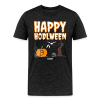 Load image into Gallery viewer, Happy HODLween Bitcoin T-Shirt - charcoal grey
