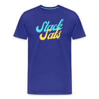 Load image into Gallery viewer, Stack Sats Bitcoin T-Shirt - royal blue
