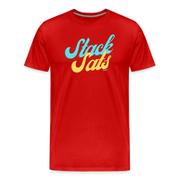 Load image into Gallery viewer, Stack Sats Bitcoin T-Shirt - red
