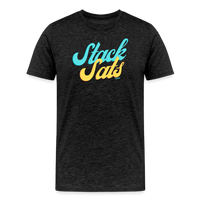 Load image into Gallery viewer, Stack Sats Bitcoin T-Shirt - charcoal grey

