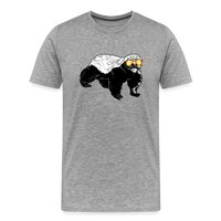 Load image into Gallery viewer, Bitcoin Is For The Honey Badgers T-Shirt - heather gray
