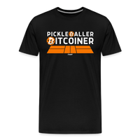 Load image into Gallery viewer, Pickleballer Bitcoiner Bitcoin T-Shirt - black
