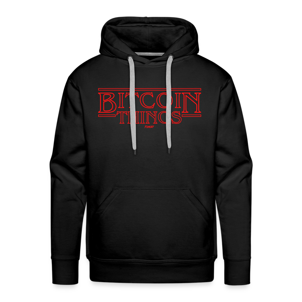 Bitcoin Things Hoodie Sweatshirt - black