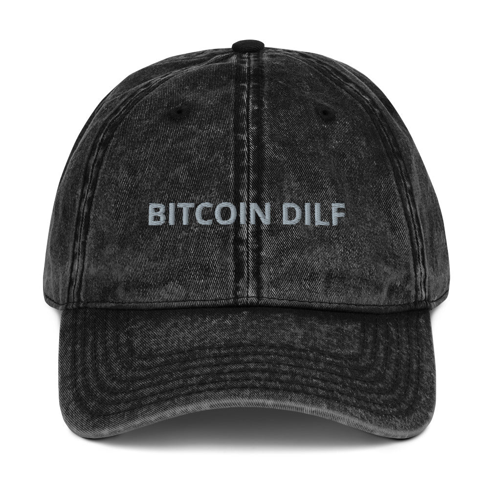 Bitcoin DILF Vintage Hat - fomo21