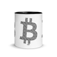 Load image into Gallery viewer, Bitcoin B QR Code Coffee Mug - fomo21
