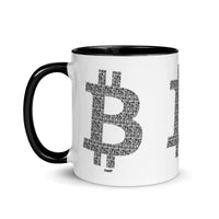 Load image into Gallery viewer, Bitcoin B QR Code Coffee Mug - fomo21
