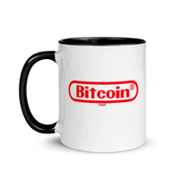 Load image into Gallery viewer, Bitcoin Gamer Red Graphic Coffee Mug - fomo21

