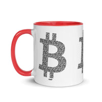 Load image into Gallery viewer, Bitcoin B QR Code Coffee Mug - fomo21

